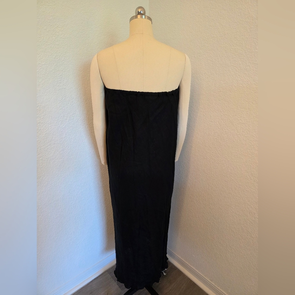 NWT Deiji Studios Black Strapless Dress - Picture 2 of 6